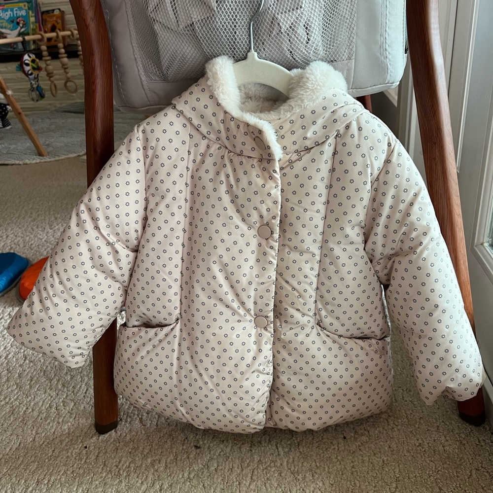 ZARA toddler winter coat 18-24mo